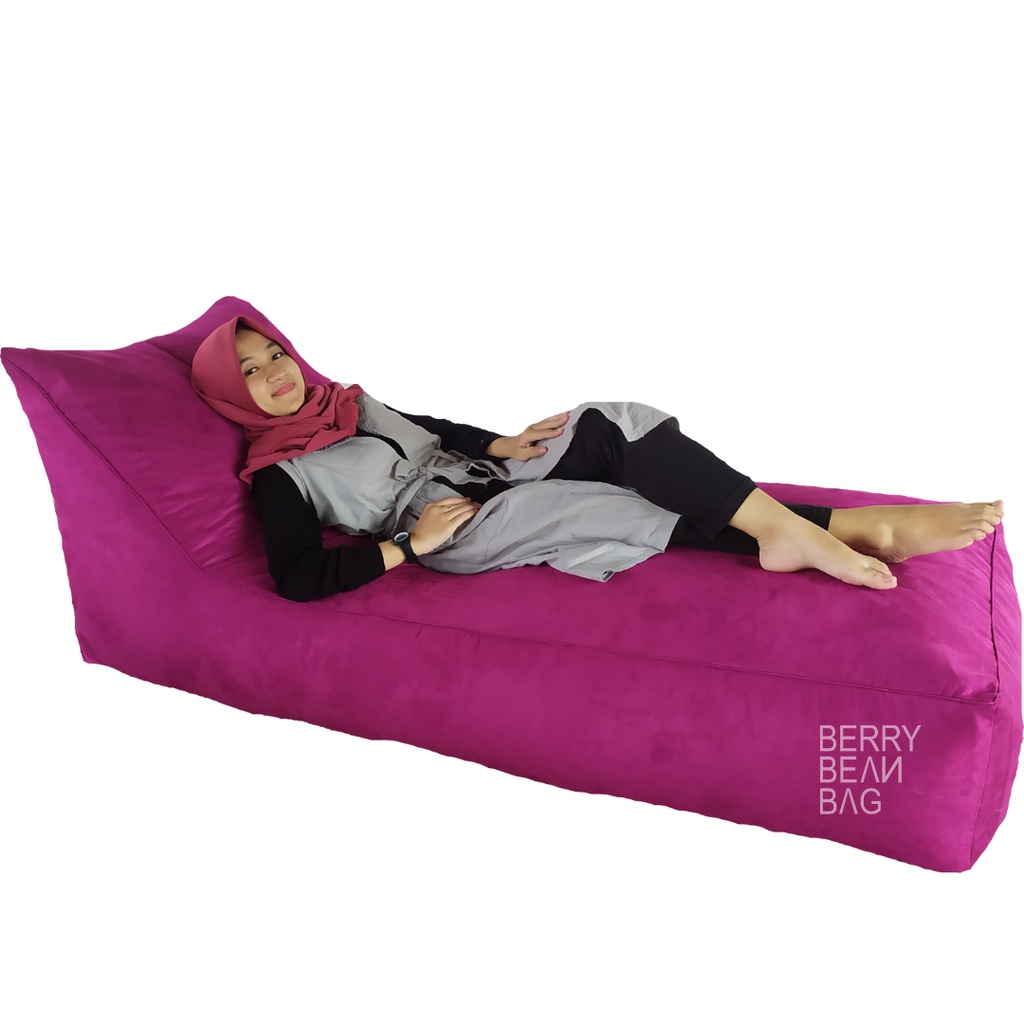 Beanbag Long Lounge / Bean Bag Nyaman Selonjoran
