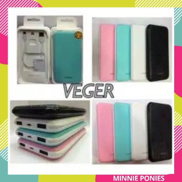 [PROMO] POWERBANK VEGER 25000 MAH ORIGINAL GARANSI RESMI 1 TAHUN / POWER BANK PB VEGER 25000MAH ORI