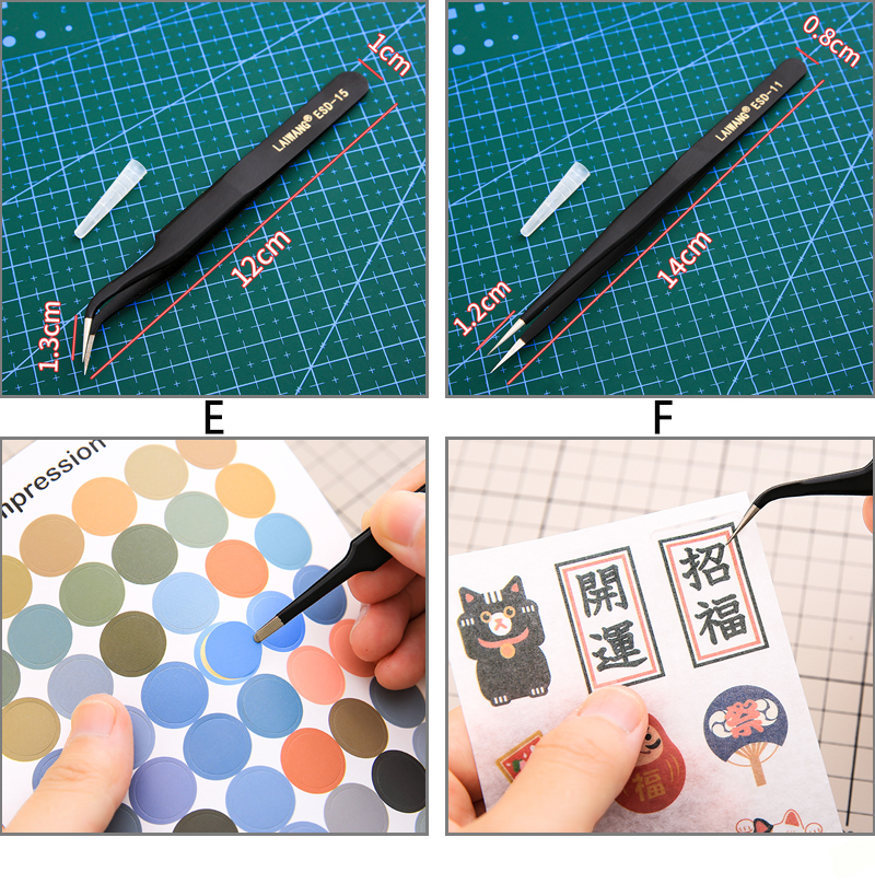 Pinset Multifungsi Bahan Stainless Steel Untuk Handbook