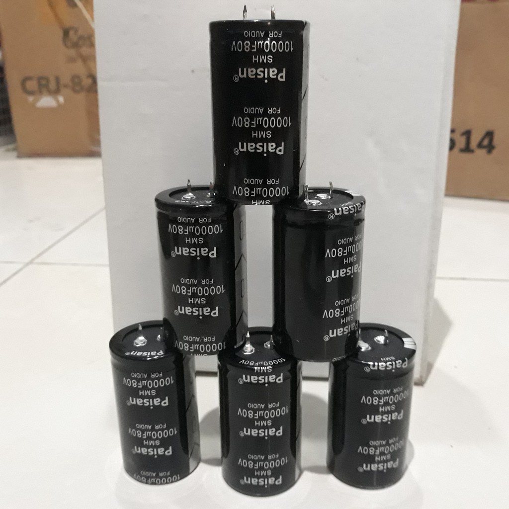 Elco paisan 10000uf 80v kualitas super bagus