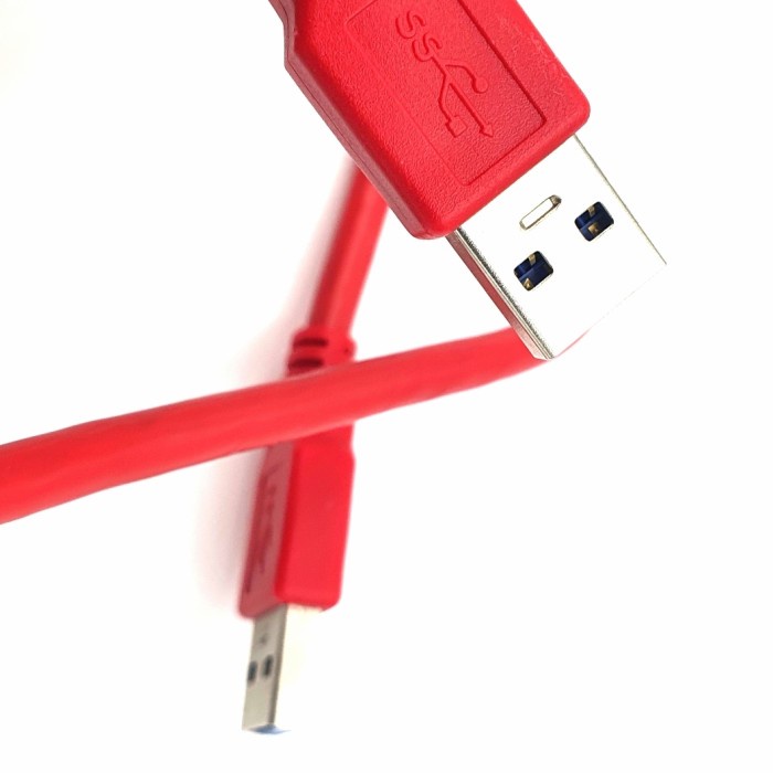 Kabel usb 3.0 mining cable 60 cm Merah data riser high quality