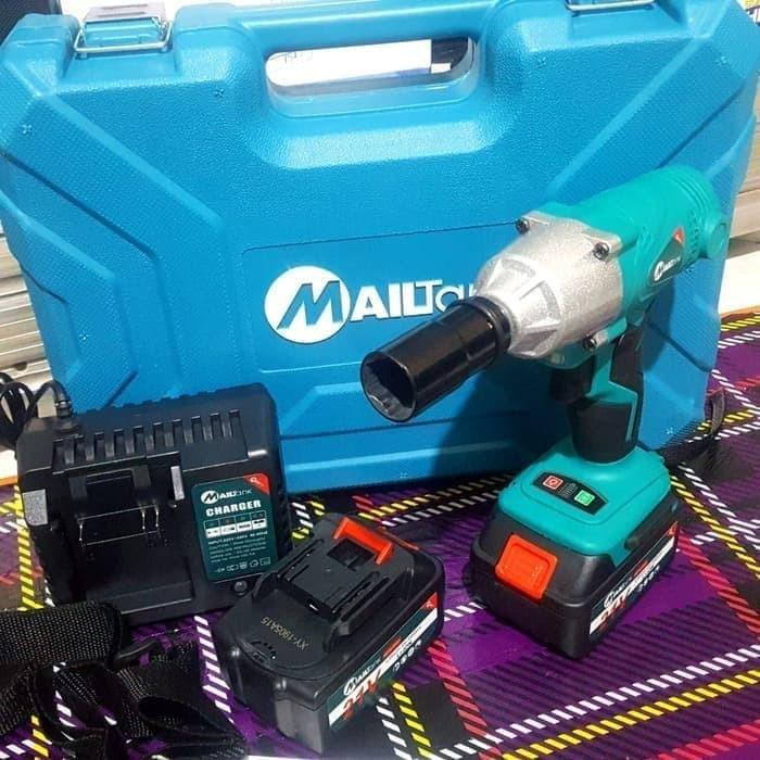 Tersedia IMPACT WRENCH MAILTANK SH53 1/2inch pembuka baut Impact WRENCH 21 V Berkualitas