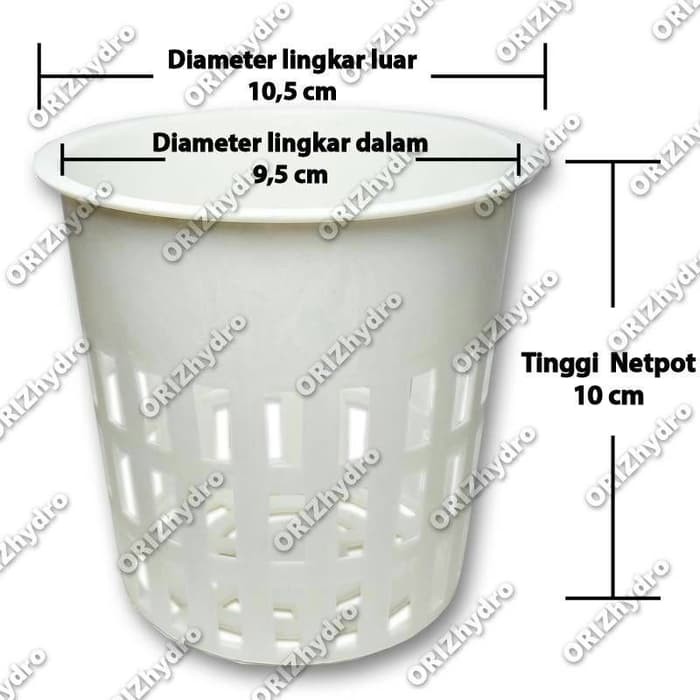 Netpot Dutch Bucket Putih