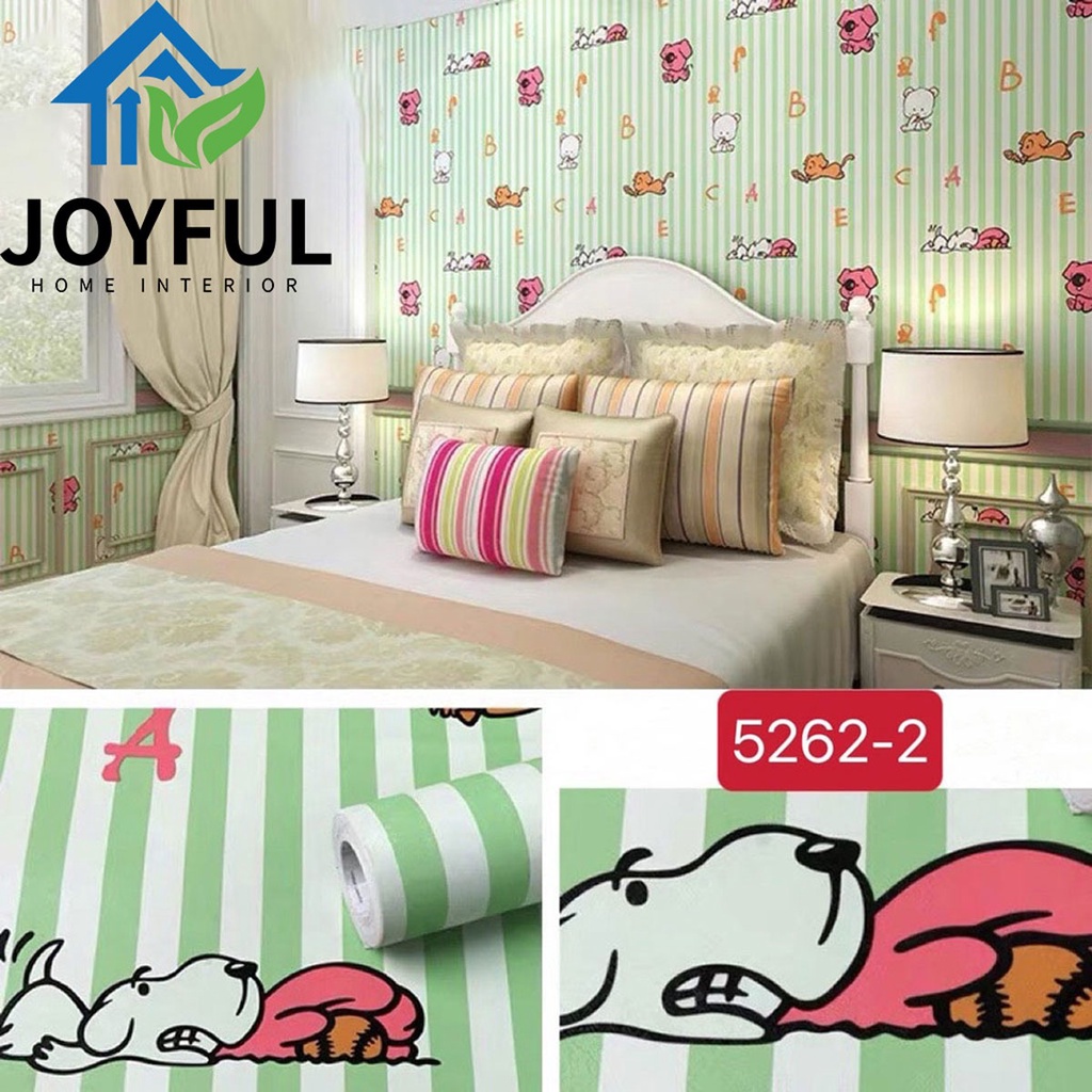 COD Wallpaper Sticker Dinding  45cm X 5m • H5262-2 • High Quality