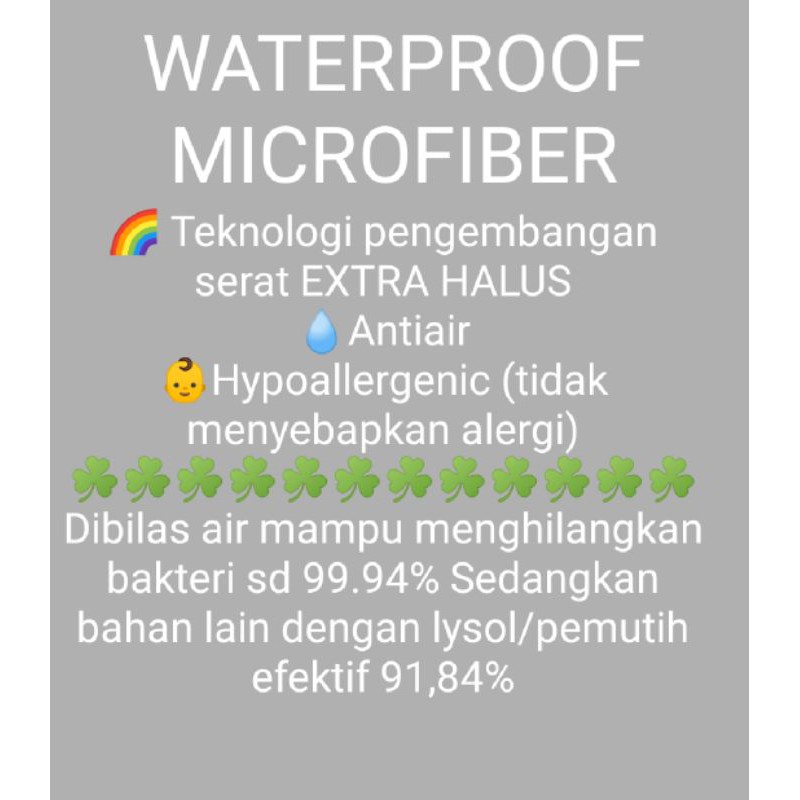 [salevia.id] Perlak Ompol Alas Tidur Bayi Waterproof 75x75 Happy Day Baby Angel Alas Menstruasi Nifas | Perlak Anjing Kucing | Underpad