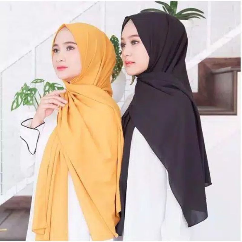 Pashmina Ceruty babydol 175x75 /Kerudung Ceruti babydol/pasmina malay shwal