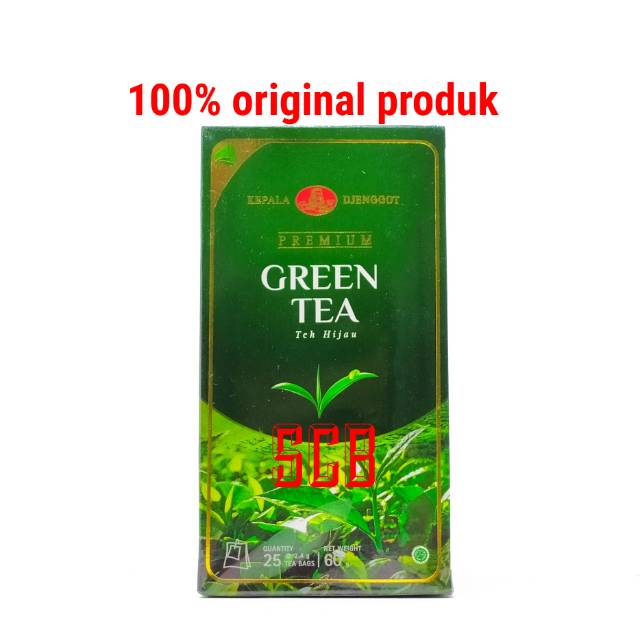Premium Green Tea Cap Kepala Djenggot / Teh Hijau Premium