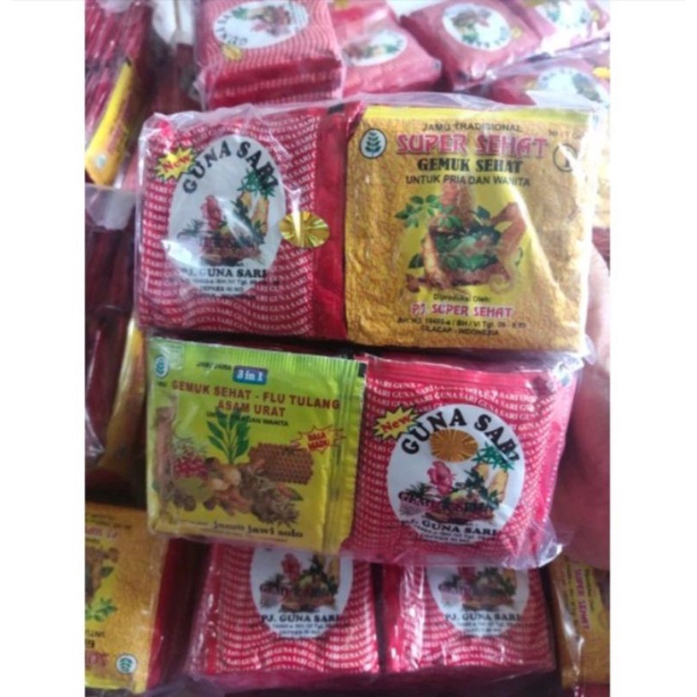 Jual Isi 30 Saset Logo Putih Jamu Guna Sari 100 Ori Indonesiashopee Indonesia 2176