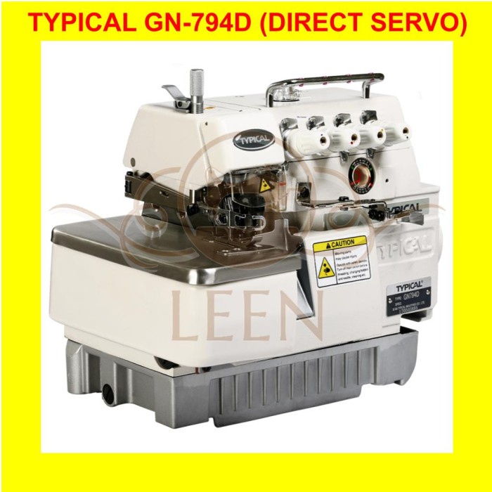 Typical GN794D GN 794 Direct Servo Mesin Jahit Obras Benang 4 LEEN