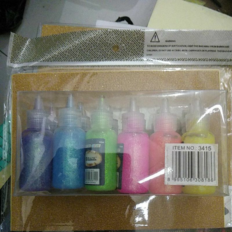 

Bazic Glitter Glue 12