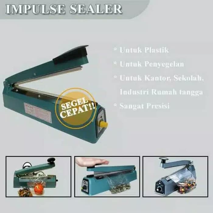 IMPULSE SEALER Q2 20CM / ALAT PRESS PLASTIK 20CM / ALAT PRESS PFS 200 / IMPULSE SEALER Q2-8200 / Q2 8200