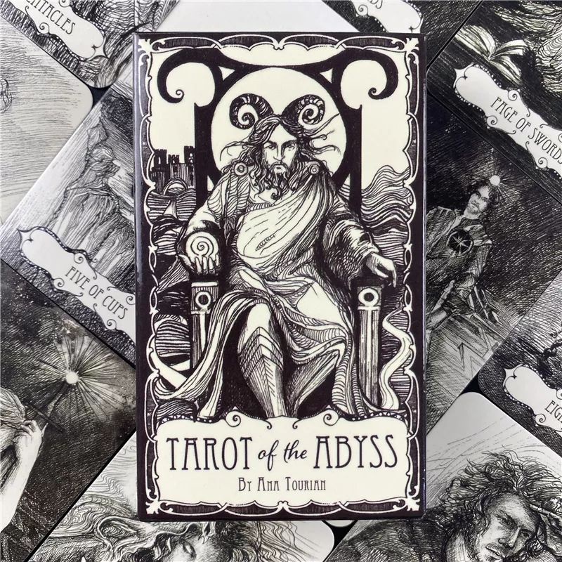 Tarot of the Abyss 12x7cm include guide paper