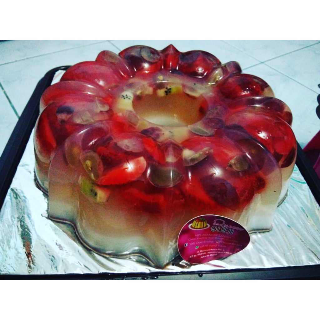 

PUDING BUAH FULL CREAM 25CM