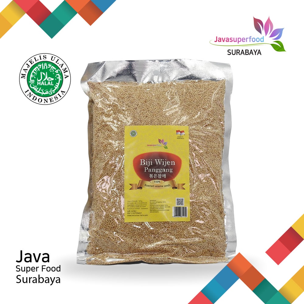 

Biji Wijen Panggang / Sesame Seeds Roasted 500g
