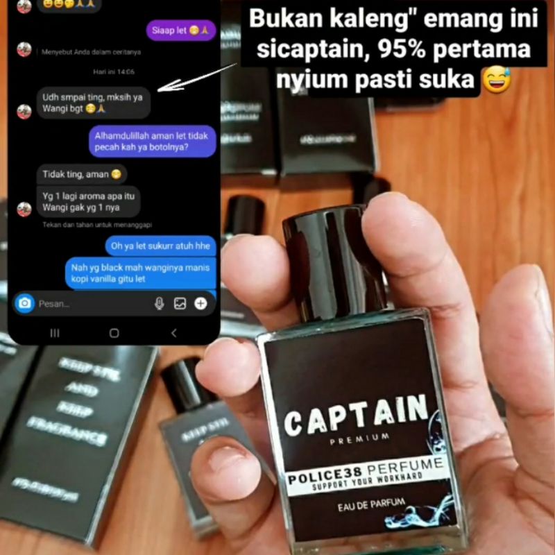 CAPTAIN PARFUME - Parfum Pria Wangi Tahan Lama | BEST SELLER | BUY &amp; DONATE / Membeli Sambil Bersedekah | Parfum Jayrosse , Hmns , Onix , Kafh, Grey | Parfum murah . Parfum Pria Murah , Parfum Terlaris , Hmns , Jayrosse, Kafh, parfum pemikat wanita murah