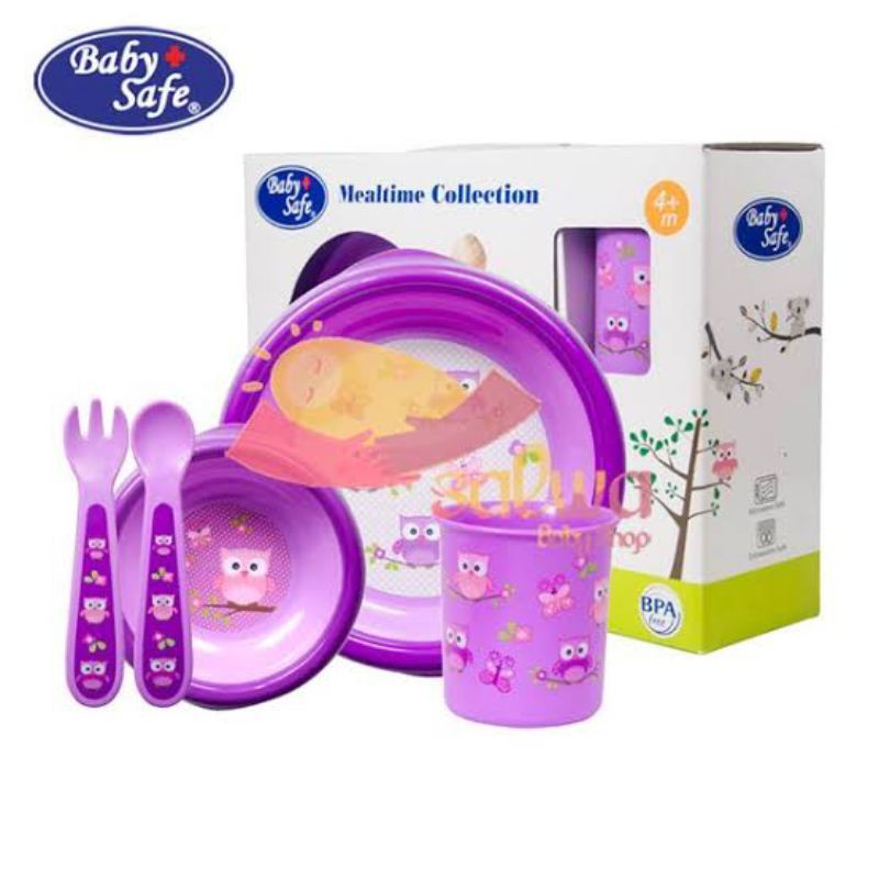 Baby Safe Mealtime Collection FS500 / Set tempat makan bayi / feeding set 