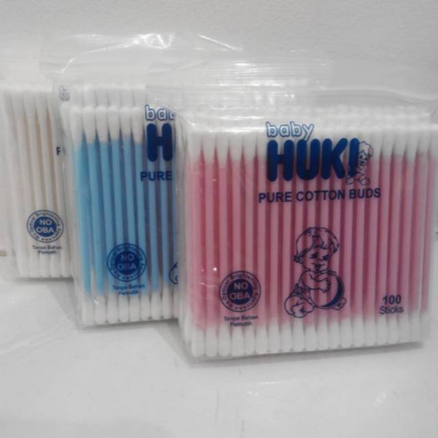 Cotton Bud Huki regular zax buat anak dan dewasa