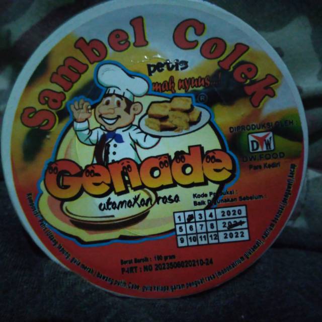 

Sambal Petis genade
