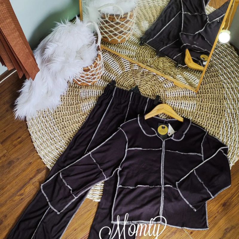 Momty Set | one set | one set wanita | one set import | one set murah | one set kaos