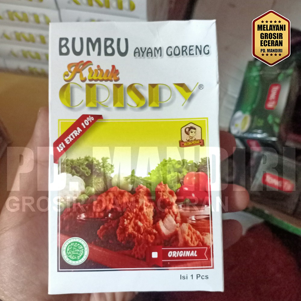 

CRISPY BUMBU AYAM GORENG ORIGINAL 70 GR