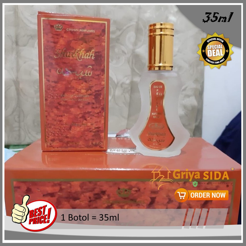 Parfum al rehab shaikhah 35ml original minyak wangi alrehab spray shaikhah PROMO!