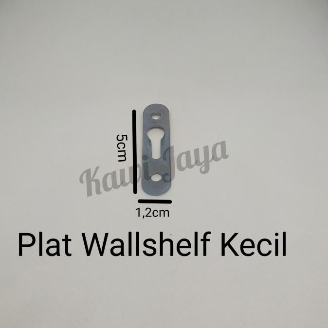 Plat Gantungan Untuk Rak Dinding/Wallshelf Kecil