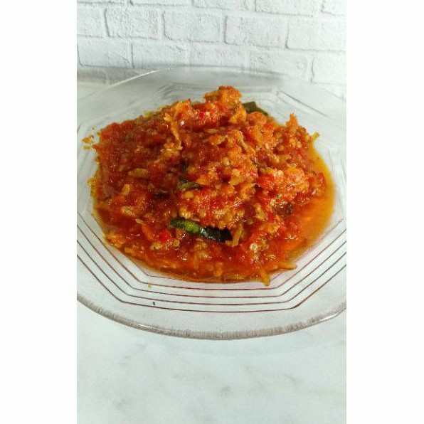 

Sambal teri pedas mantull.