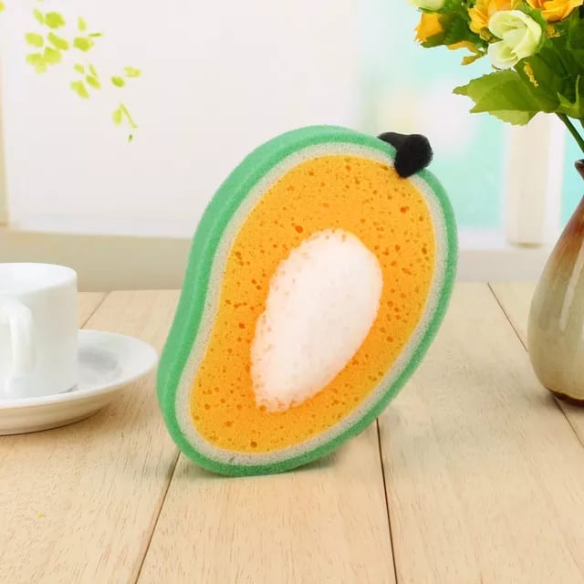 OS FRUIT SPONGE / BUSA CUCI PIRING TEBAL BENTUK BUAH