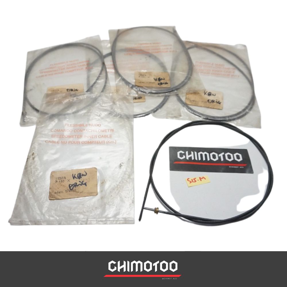 daleman kabel speedometer vespa px p150x p100e px pe nos baru stok lama