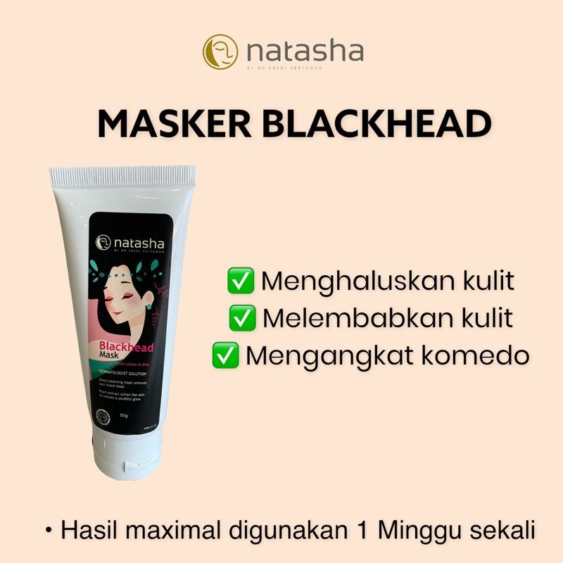 MASKER BLACKHEAD NATASHA SKIN CARE