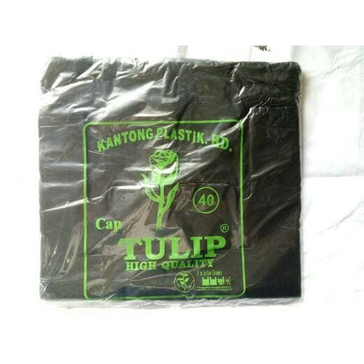 Langsung Order Kantong kresek 40 Tulip Murah