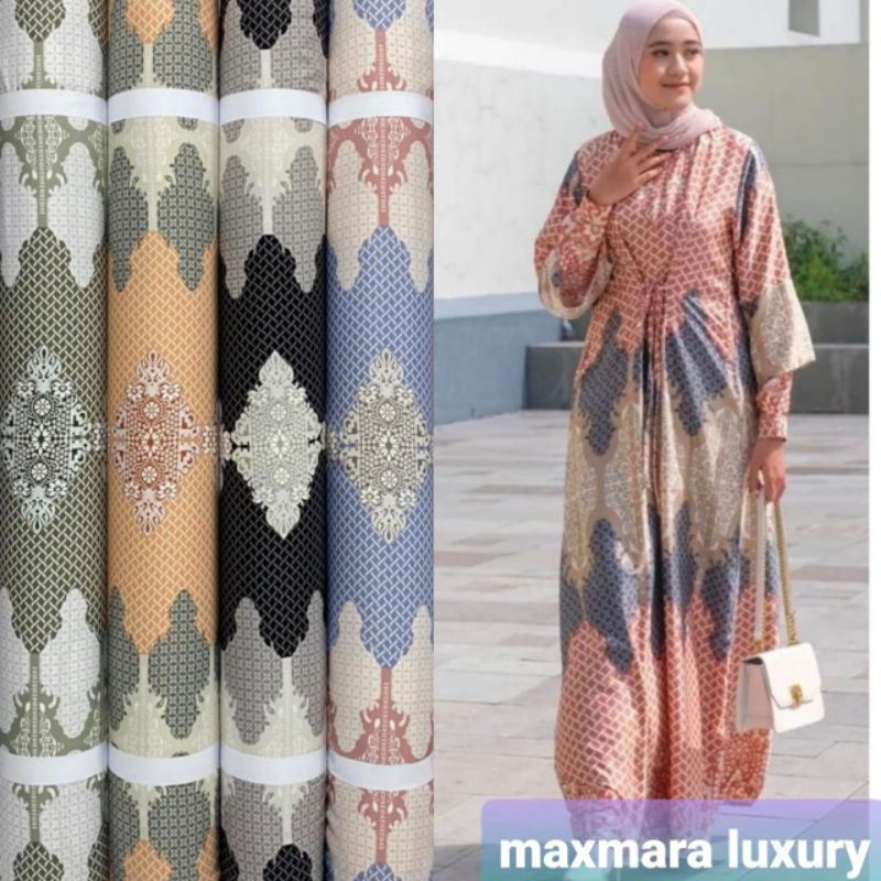 Kain Maxmara Lux Diana harga per setengah meter