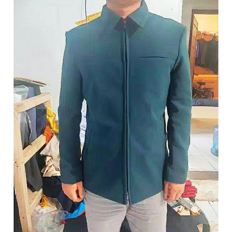 Jasket Pria Hijau / Jasket pria / Jasket guru