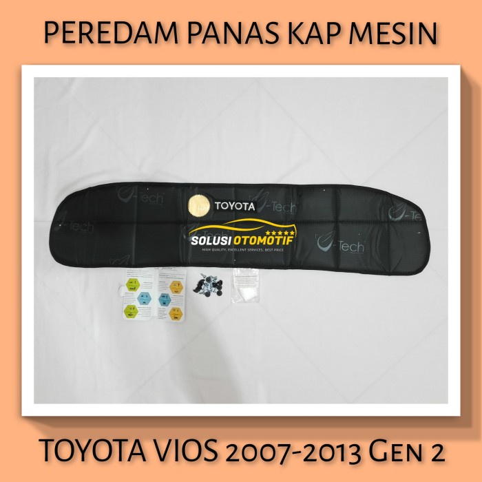 TOYOTA VIOS 2007-2013 Gen 2 Peredam Panas Kap Mesin Aksesoris Mobil