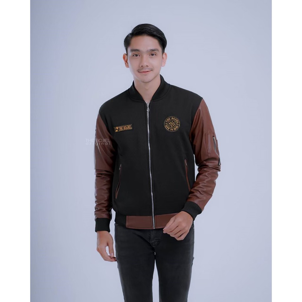 Jaket Bomber THBJL Combi Jaket Bomber Pria Dewasa Dan Remaja