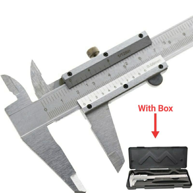 Jangka Sorong Vernier Caliper Micrometer 15cm - Jig-re0150<br />