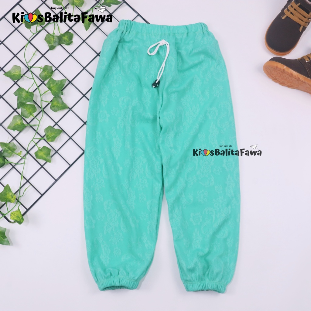 Jogger Molly Uk 7-8 Tahun / Joger Pants Anak Perempuan Laki Laki Grosir Murah Polos Celana Panjang