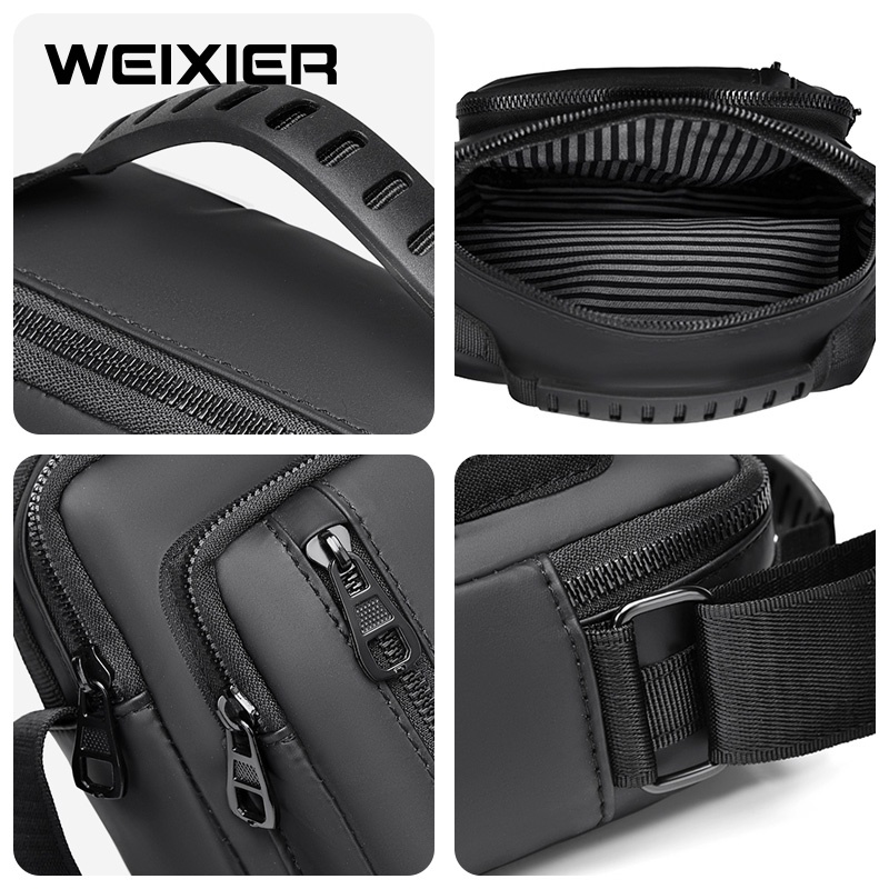 WEIXIER D238 Tas Selempang Pria Sling Bag Anti Air WK-SBY