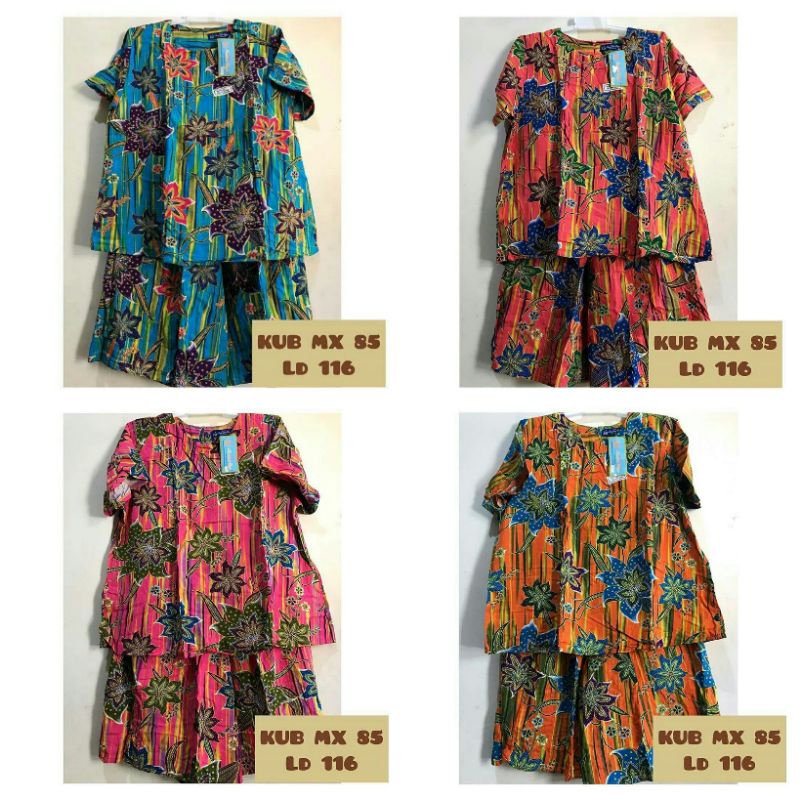 SETELAN WANITA MAXI 85 KENCANA UNGU LABEL BIRU