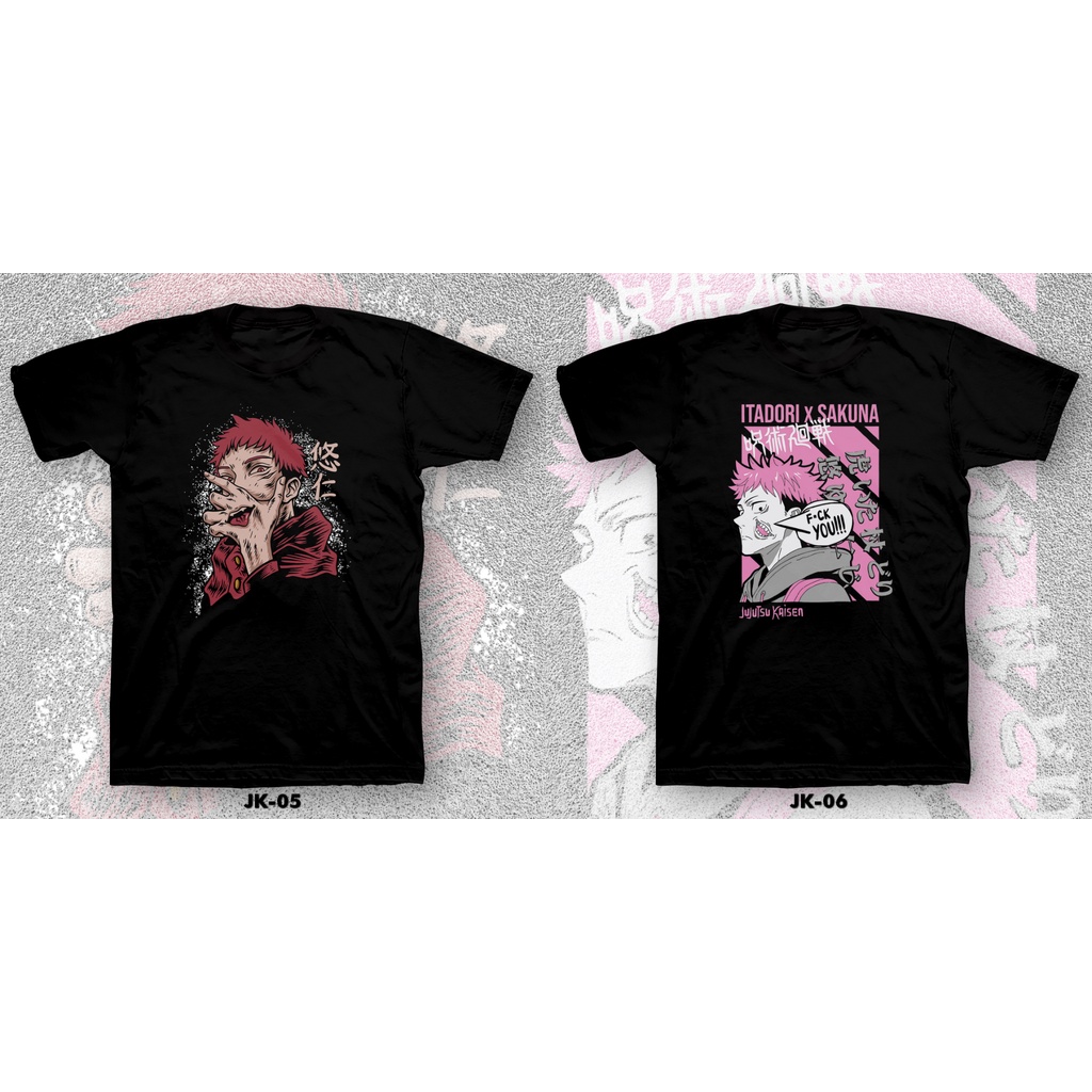 KAOS / TSHIRT 24s - ANIME/MANGA JUJUTSU KAISEN .01