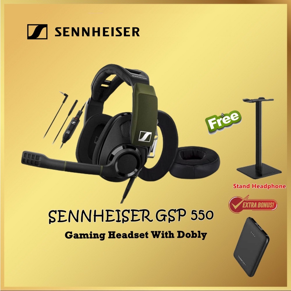 Sennheiser GSP 550 PC Gaming Headset with Dolby 7.1 Surround GSP550