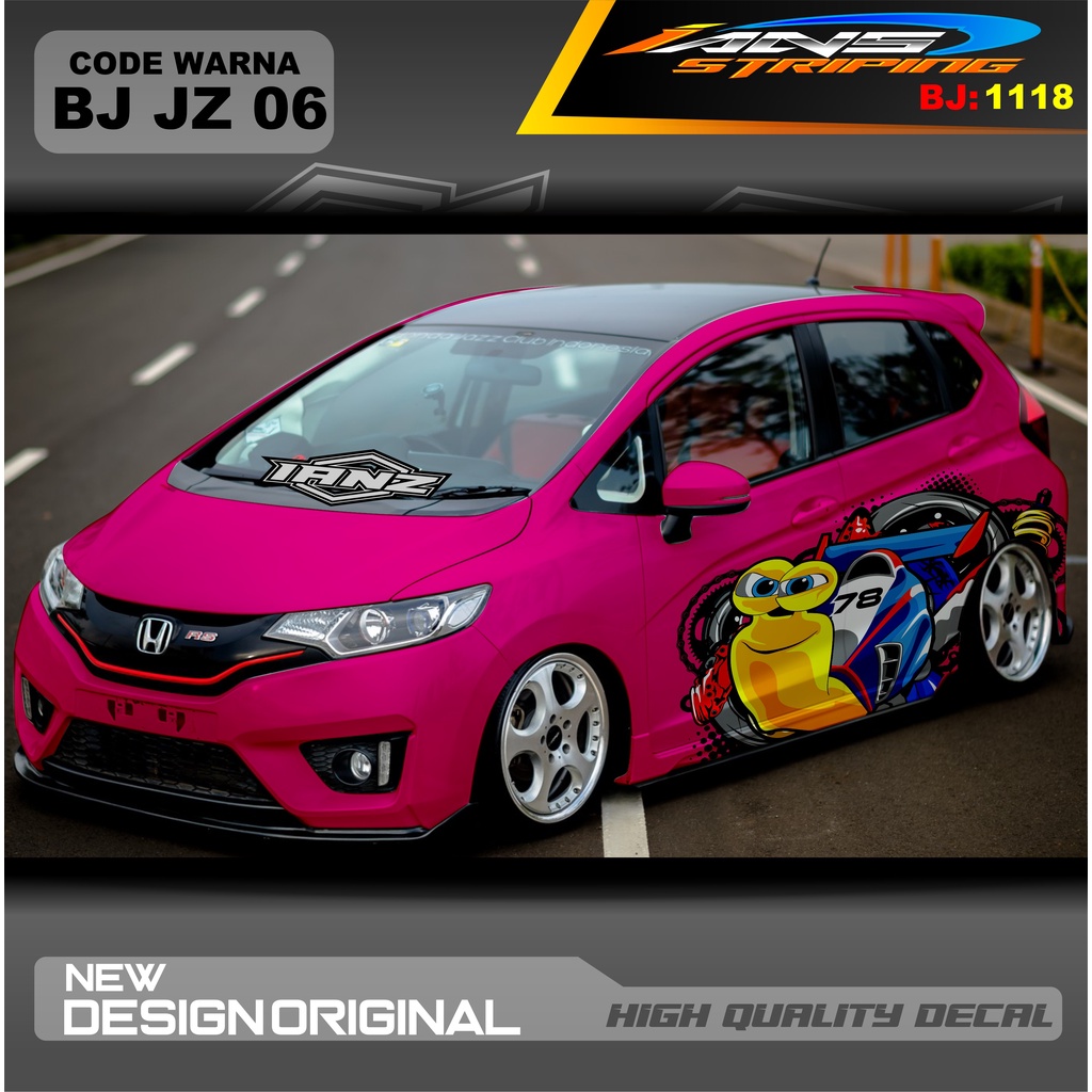 STICKER MOBIL JAZZ / STIKER MOBIL BRIO / DECAL STIKER MOBIL SWIFT / STIKER MOBIL TOYOTA / DECAL STICKER MOBIL / STIKER YARIS AYLA