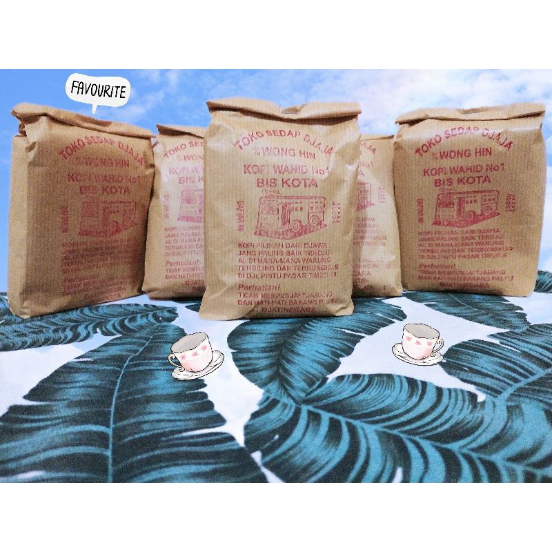 

KOPI BIS KOTA ROBUSTA 250gram ( •ROBUSTA• ) KOPI WONG HIN JATINEGARA ASLI√