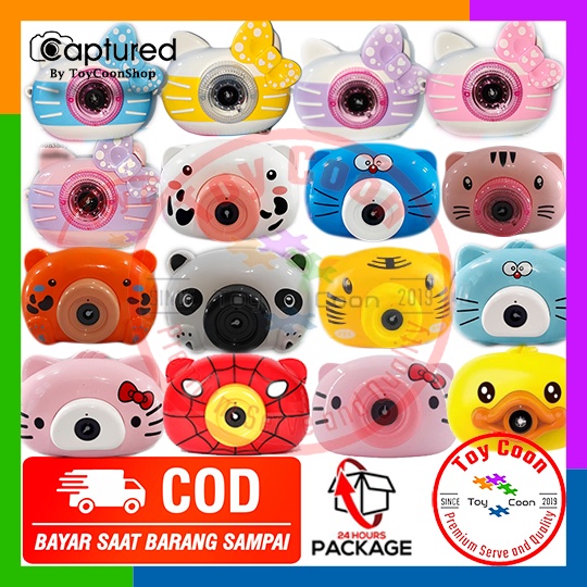 CAMERA BUBBLE CAMERA hello KITTY / CAMERA BUBBLE / BUBBLE CAMERA SPIDERMAN / KAMERA GELEMBUNG SAPI /