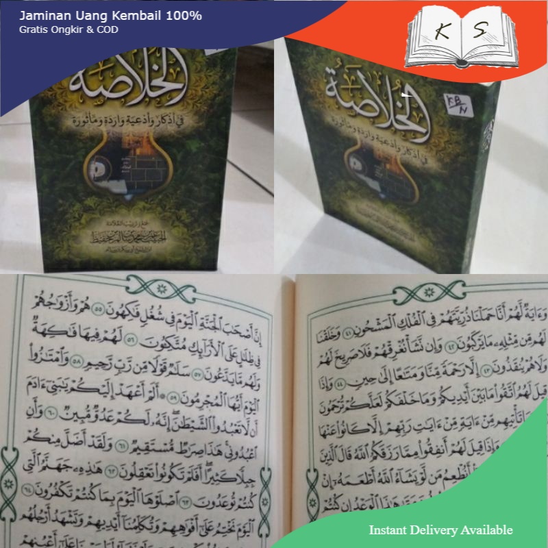 

Best Seller KHULASHOH Kumpulan dzikir doa wirid
