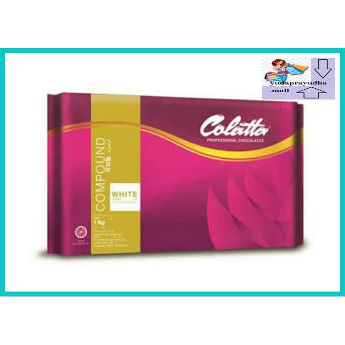 

54Etr7U- Colatta White Compound 1 Kg Coklat Putih Compound Collata 9Uhhjt7-