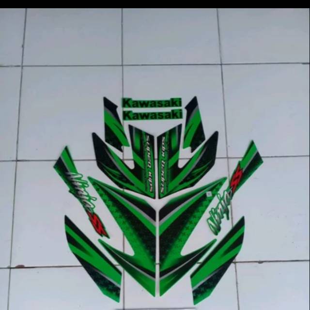 Striping ninja ss 2012 hijau