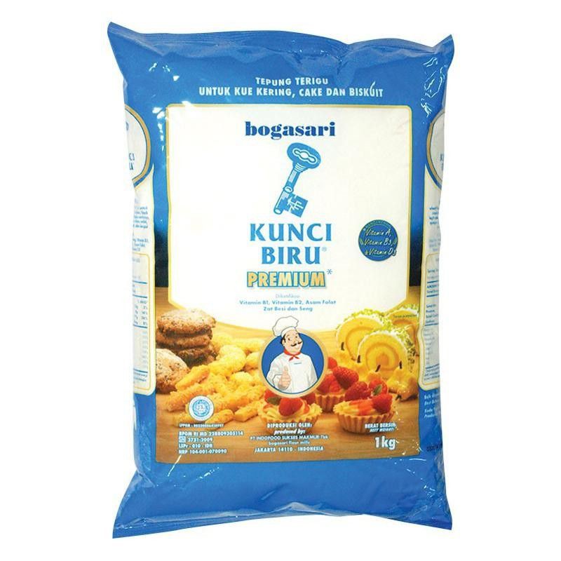 

BOGASARI Kunci Biru tepung terigu 1kg