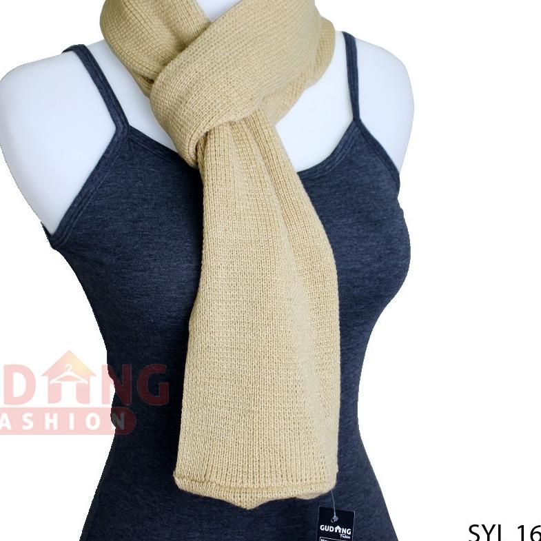 ♔ Syal Rajut Penghangat Leher / Syal Pria Wanita - SYL (COMB) ►