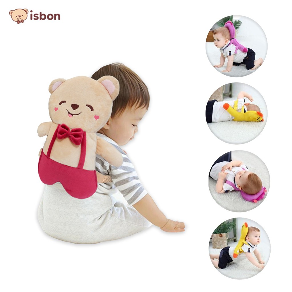 Boneka baby head protector untuk pelindung kepala bayi belajar merangkak berdiri berjalan yang lucu dan manis lulus SNI bahan premium awet tahan lama garansi seumur hidup-istana boneka